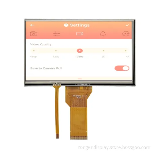 Factory Direct Sale 7inch Car DVD LCD Display 800X480 TFT LCD